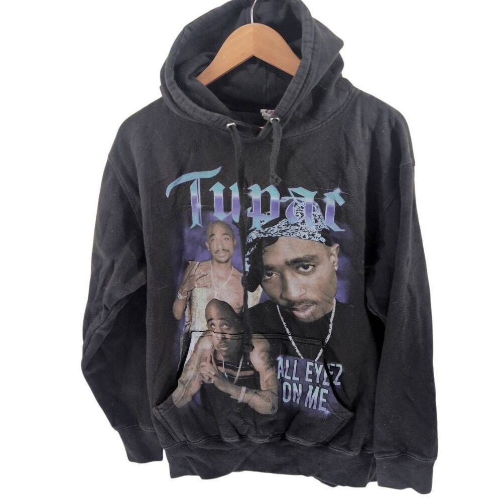 Tupac All Eyez on Me Hooded Sweatshirt Hoodie M Medium